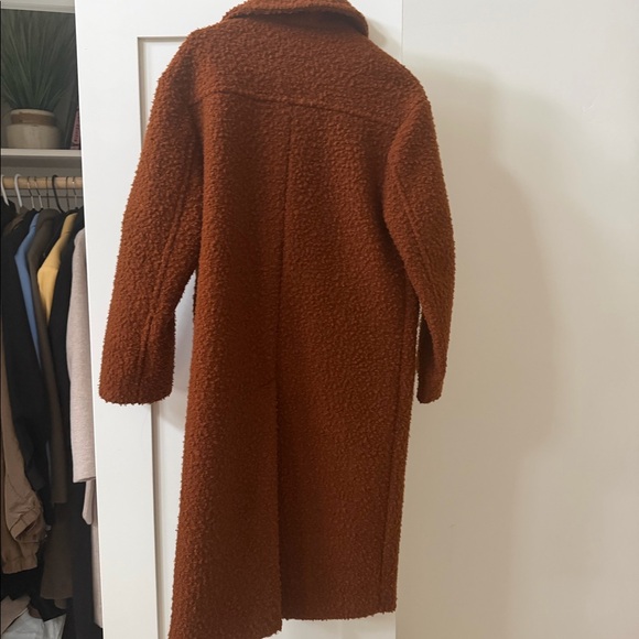 Top shop teddy coat size 2 - Picture 3 of 3